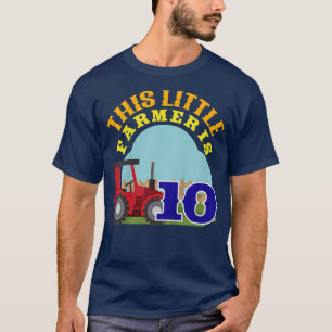 Kinder 10. Geburtstag Dieser kleine Bauer ist 10 F T-Shirt