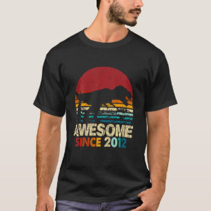 Kinder 10. Geburtstag Dinosaurier Rex 10 Jahre Jun T-Shirt