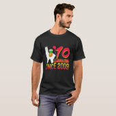 Kinder 10. Geburtstag Llama Shirt Llamazing Seit 2 (Vorne ganz)