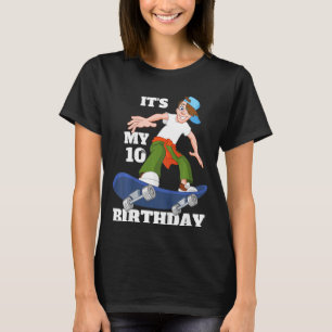 Kinder 10. Geburtstag T-Shirt. Meine 10. Geburtsta T-Shirt
