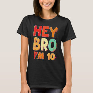 Kinder 10 Jahre 10 Jahre 10. Geburtstag Happy Birt T-Shirt