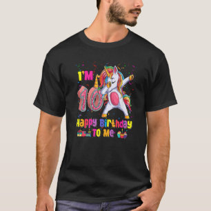 Kinder 10 Jahre alt 10. Geburtstag Mädchen Prinzes T-Shirt