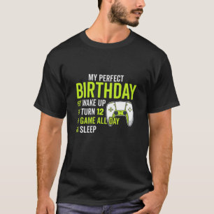 Kinder 12 Jahre Geburtstag für Jungen 12 Jahre alt T-Shirt
