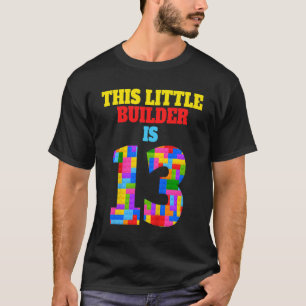 Kinder 13. Geburtstag 13 Jahre alter Bauer Boy Gir T-Shirt