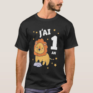 Kinder 1 Birthday Lion - 1 Jahr Junge Mädchen T-Shirt