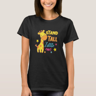 Kinder 1. Geburtstag Erster Geburtstag Giraffe Sta T-Shirt