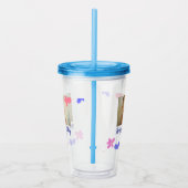 Kinder 1 Geburtstag hinzufügen Name Datum hinzufüg Acryltrinkbecher (Rechts)