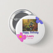 Kinder 1 Geburtstag hinzufügen Name Datum hinzufüg Button (Vorne & Hinten)