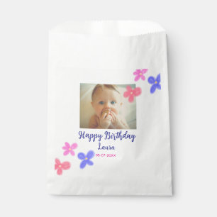Kinder 1 Geburtstag hinzufügen Name Datum hinzufüg Geschenktütchen