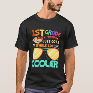 Kinder 1. Klasse Cooler Studentenbrille zurück bis T-Shirt