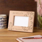 Kinder 1. Weihnachten Geätzte Rahmen (Links)