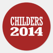 KINDER 2014 RUNDER AUFKLEBER (Vorderseite)