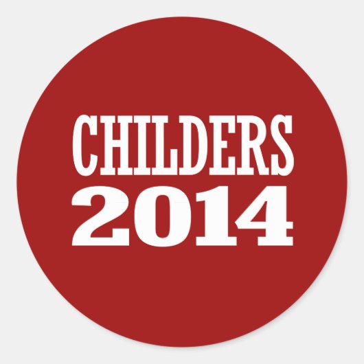 KINDER 2014 RUNDER AUFKLEBER (Vorderseite)