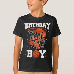 Kinder 2. Geburtstag Basketball Boy 2 Jahre alter T-Shirt