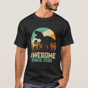 Kinder 2. Geburtstag Dinosaurier 2 Jahre Junge Kin T-Shirt