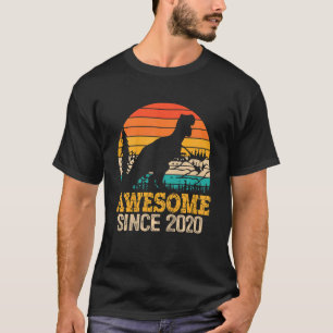 Kinder 2. Geburtstag Junge Dinosaurier 2 Jahr alte T-Shirt