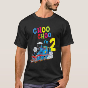 Kinder 2. Geburtstag Züge Mädchen Choo I'm T T-Shirt