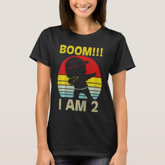 Kinder 2 Geburtstagskind 2 Jahre alt 2 Geburtstag  T-Shirt