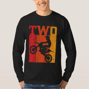 Kinder 2 Geburtstagskinder 2 Zwei dreckige Fahrräd T-Shirt