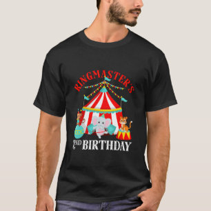 Kinder 2 Jahre alt Ringmaster Niedlich Circus 2. G T-Shirt