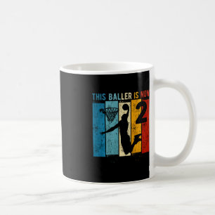 Kinder 2 Jahre Basketball 2. Geburtstag Junge Kaffeetasse
