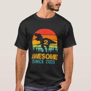 Kinder 2 Jahre Junge Dinosaurier Phantastisch seit T-Shirt