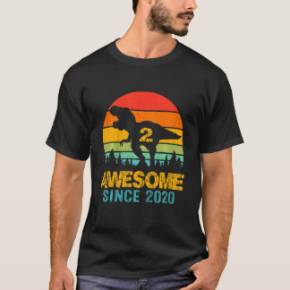 Kinder 2 Jahre Junge Dinosaurier Phantastisch seit T-Shirt