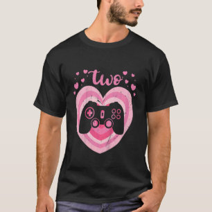 Kinder 2 Jahre Niedlicher Gamer Geburtstagskind 2. T-Shirt