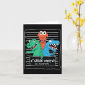 Kinder 2. Klasse Gewollt Poster Dinosaurier 2. Kla Karte (Gelbe Blume)