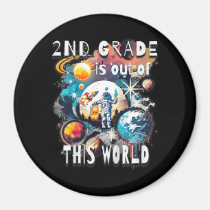 Kinder 2. Klasse ist aus diesem Weltschuljahr St. Magnet