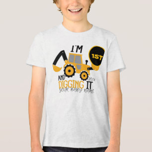 Kinder 3 3 Jahre 3. Geburtstagskinder 1 Jahr Tri-Blend Shirt