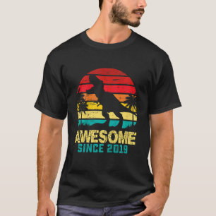 Kinder 3. Geburtstag Boy Dinosaurier 3 Jahre alter T-Shirt