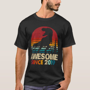 Kinder 3. Geburtstag Dinosaurier Rex Phantastisch T-Shirt