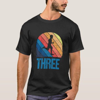 Kinder 3 Geburtstagsrenner Joggen 3 Jahre alt T-Shirt