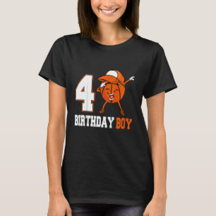 Kinder 3 Jahre alt Basketball 3. Geburtstag B T-Shirt
