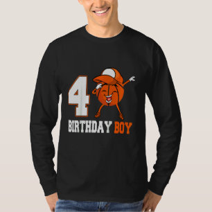 Kinder 3 Jahre alt Basketball 3. Geburtstag B T-Shirt