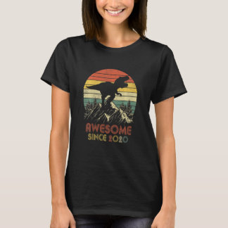 Kinder 3 Jahre alt Dinosaurier Phantastisch seit 2 T-Shirt
