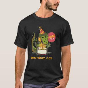 Kinder 3 Jahre alt T Rex Dinosaur 3Rd Geburtstag J T-Shirt