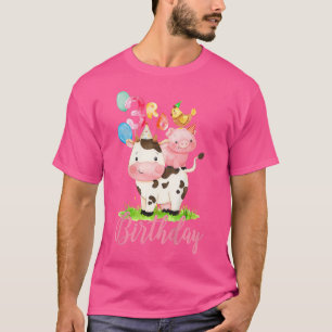 Kinder 3 Jahre alte Landtiere meine 3. Geburtstag T-Shirt