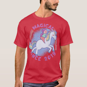 Kinder 3 Jahre Altes Girl Pferd Lover 3. Geburtsta T-Shirt
