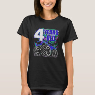 Kinder 3 Jahre Geburtstagsmonster-LKW für Jungen u T-Shirt