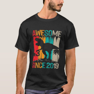 Kinder 3 Jahre Junge 3Rd Geburtstag Dinosaurier T T-Shirt