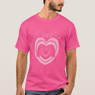 Kinder 3 Jahre Niedlicher Gamer Geburtstagskind 3. T-Shirt
