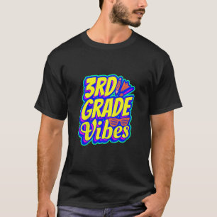Kinder 3. Klasse Vibes 1. Schultag Bach T-Shirt