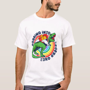 Kinder, 3R-Klasse Dinosaurier, die zur Rückkehr na T-Shirt