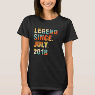 Kinder 4. Geburtstag 4 Jahre alte Legende seit 2. T-Shirt