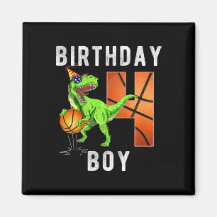 Kinder 4. Geburtstag für Junge Bysketbyll 4 Jahre Magnet