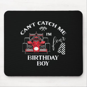 Kinder 4. Geburtstags-Rennwagen Geburtstag Junge K Mousepad
