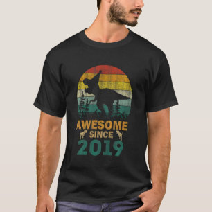Kinder 4 Jahre alt Dinosaurier Phantastisch seit 2 T-Shirt