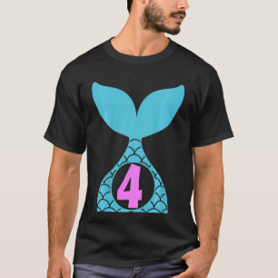 Kinder 4 Jahre alt Mädchen Zweite 4. Geburtstag Me T-Shirt